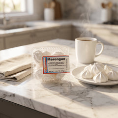 La Bayamesa Meringue cookies vanilla flavor, 1.72 oz (49g) | pack of 02