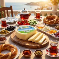 Summer Valley Kashkaval Cheese 14oz Halal Melting Flavor for Cooking