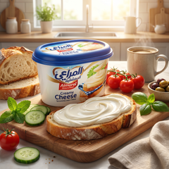 Almarai Creamy Cheese 350g Spreadable Tub for Breakfast & Dips