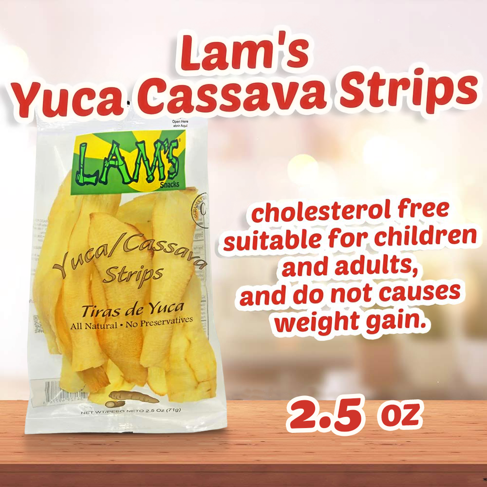 Cholesterol free Cassava Plantain Chips for the Family 2.5oz