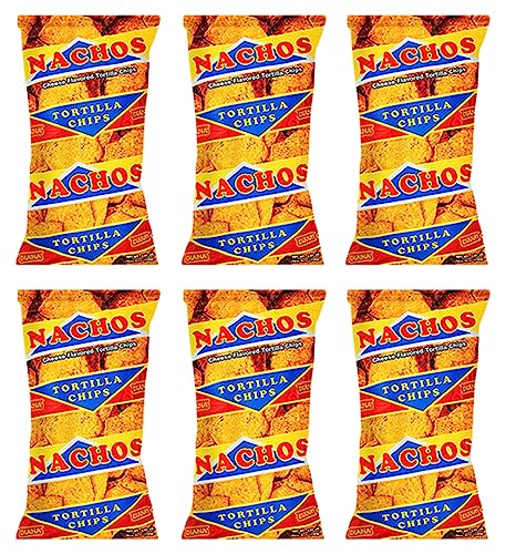 Diana Nachos Snacks 3.52 Ounce 100g - Tortilla Chips - Pack of 6 - SANI-LLC