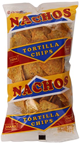 Diana Nachos Snacks 3.52 Ounce 100g - Tortilla Chips - Pack of 24 - SANI-LLC