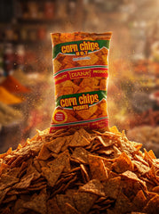 Diana Hot Corn Chips, Small, 4.30 Ounce