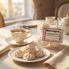 La Bayamesa Meringue cookies vanilla flavor, 1.72 oz (49g) | pack of 03