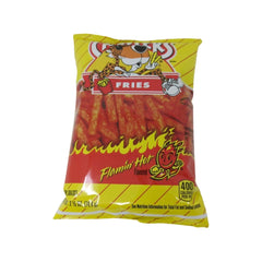 Cheetos Flamin' Hot Fries 74.4g Bag Intense Spicy Flavor Crispy Corn Snack Perfect for Snacking Anytime