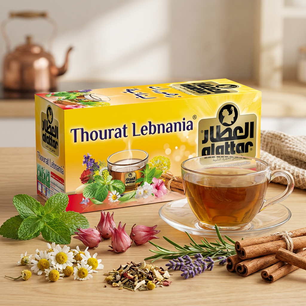 Alattar Alattar Zhourat Lebnania Lebanese Herbal Tea Box - Natural Blend – SANI-LLC
