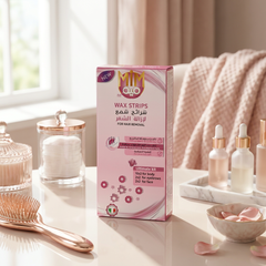 MIM Wax Strips Ultimate Kit for Sensitive Skin, featuring 28 pre-waxed strips for body and face hair removal.