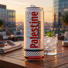 Palestine Cola Sugar Free 330ml Carbonated Soft Drink Refreshing Soda