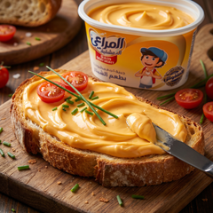 Sam Meraları Cheddar Cheese Spread Tub Creamy Flavor for Snacks
