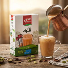 AlKhair Cardamom Karak Tea 3x15g Sugar-Free Instant Milk Tea Premix