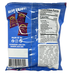 Snackerjack Munchies Blue Hot Rolled Tortilla Chips - Extra Hot Spicy Snack, 3.24oz Bag