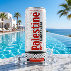 Palestine Cola Sugar Free 330ml Carbonated Soft Drink Refreshing Soda