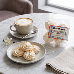 La Bayamesa Meringue cookies vanilla flavor, 1.72 oz (49g) | pack of 03