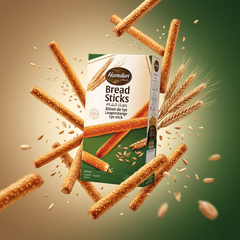 Hamdan Sesame Bread Sticks 14oz Crunchy Ka'ak Al Sham Snack