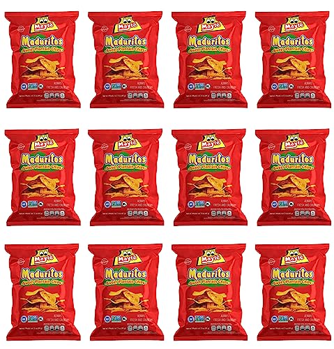 Mayte Maduritos || Sweet Plantain Chips || 3 oz / 85 g ||Always Crunchy (Pack 12) - SANI-LLC