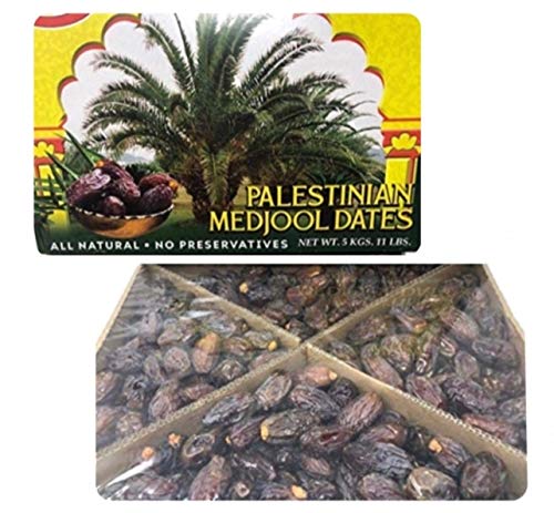 Palm Date Gardens ÃƒÂ¢Ã¢â‚¬Å¾Ã‚Â¢ÃƒÂ¯Ã‚Â¸Ã‚ÂÃƒÂ°Ã…Â¸Ã‚ÂÃ¢â‚¬Â¦ | PALESTINE Medjool DatesÃƒÂ¢Ã…â€œÃ¢â‚¬ÂÃƒÂ¯Ã‚Â¸Ã‚Â| 2020 Crop Harvest, New Fresh Dates| 100% All Natural , No Additives , No Preservatives | 5Kg 11 lb Pack (Green) Box ÃƒÂ¢Ã…â€œÃ¢â‚¬ÂÃƒÂ¯Ã‚Â¸Ã‚Â - SANI-LLC