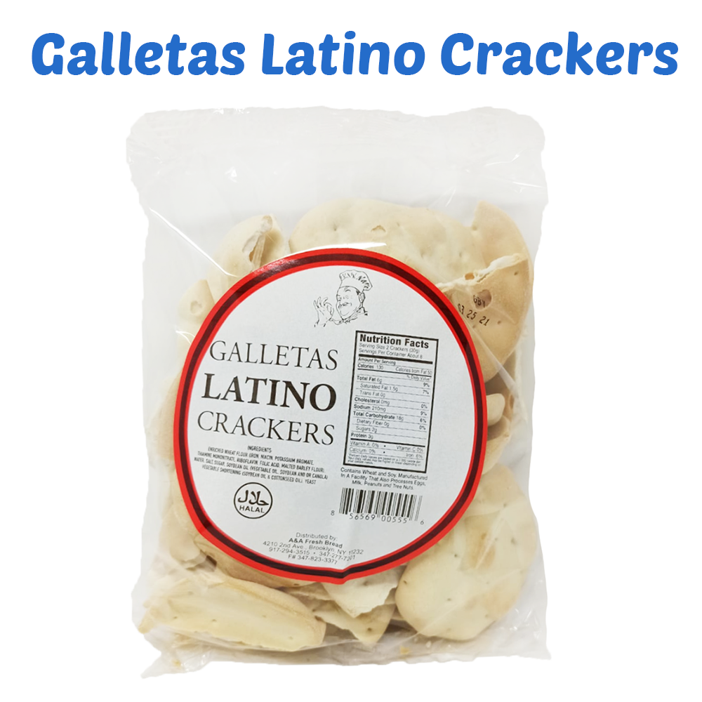 Galletas Latino Crackers Low Carb Round Crackers 258g Bag - SANI-LLC