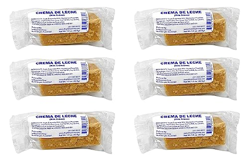 LaBayamesa ÃƒÂ¢Ã¢â€šÂ¬Ã¢â‚¬Å“CREMA DE LECHE- 1.5 OZ individually wrapped pcs -Caramelizing Milk & Milk Candy Snack - SANI-LLC