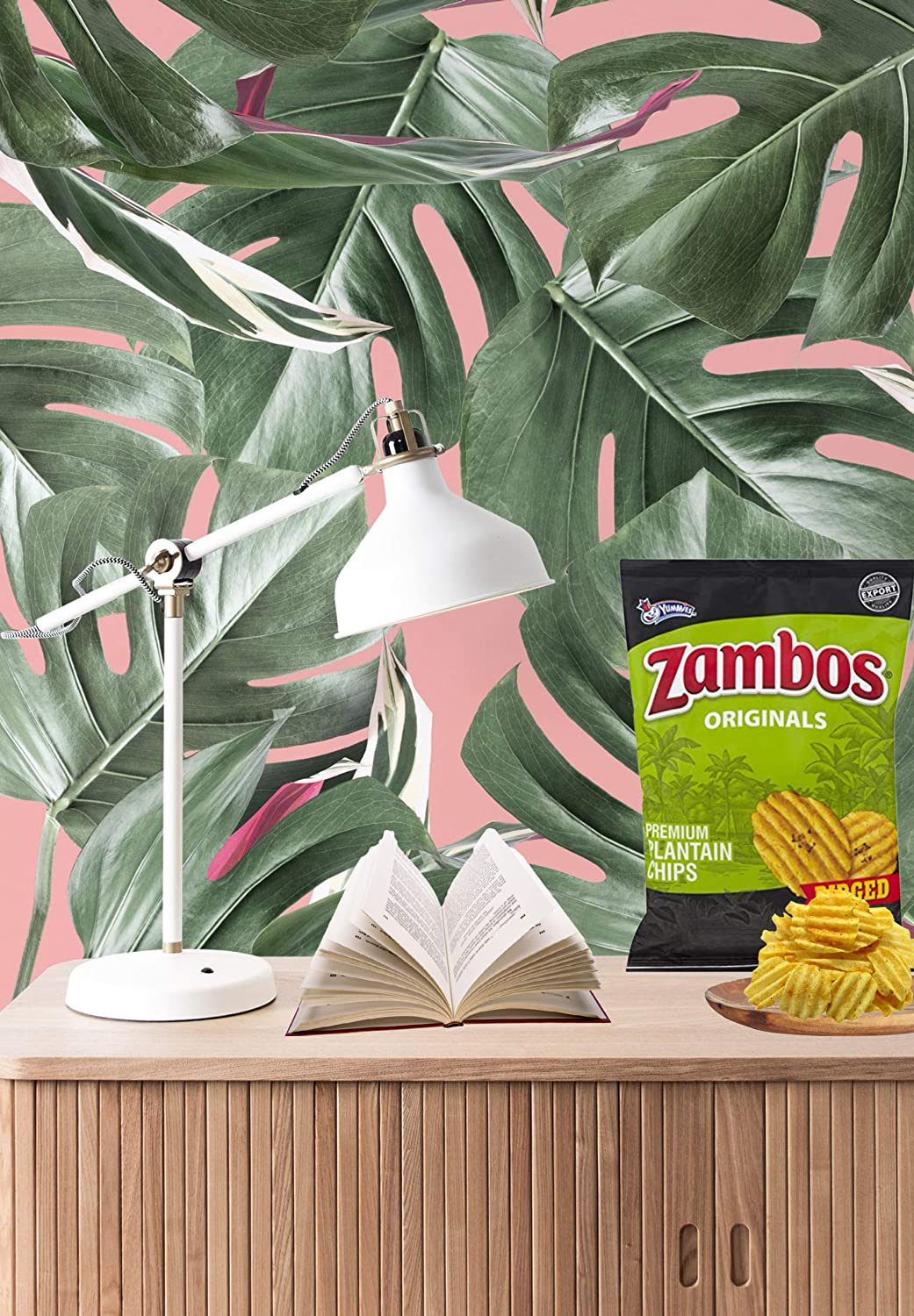 Zambos Banana Chips Plantain Originals Ridged 5.29oz