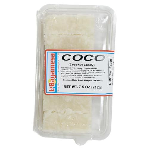 La Bayamesa || COCO coconut candy || coconut yogurt || coconut cookies 7.5 oz (212g) || pack 01 - SANI-LLC