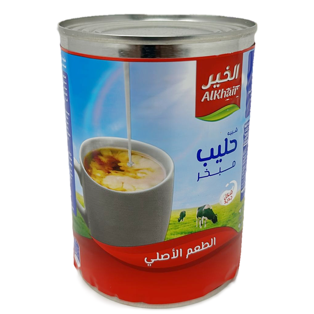 Al Khair Evaporated Milk, 410g (386 ml) - SANI-LLC