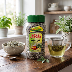 Bsateen Al Sharq Dried Sage Leaves 2oz Natural Herb for Tea