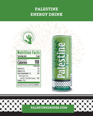 Palestine Energy Drink 330ml Carbonated Soft Drink Refreshing