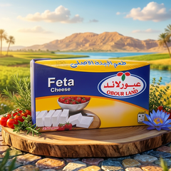ObourLand Creamy Soft White Cheese in 125g and 250g packages, showing smooth, white cheese with a soft texture.