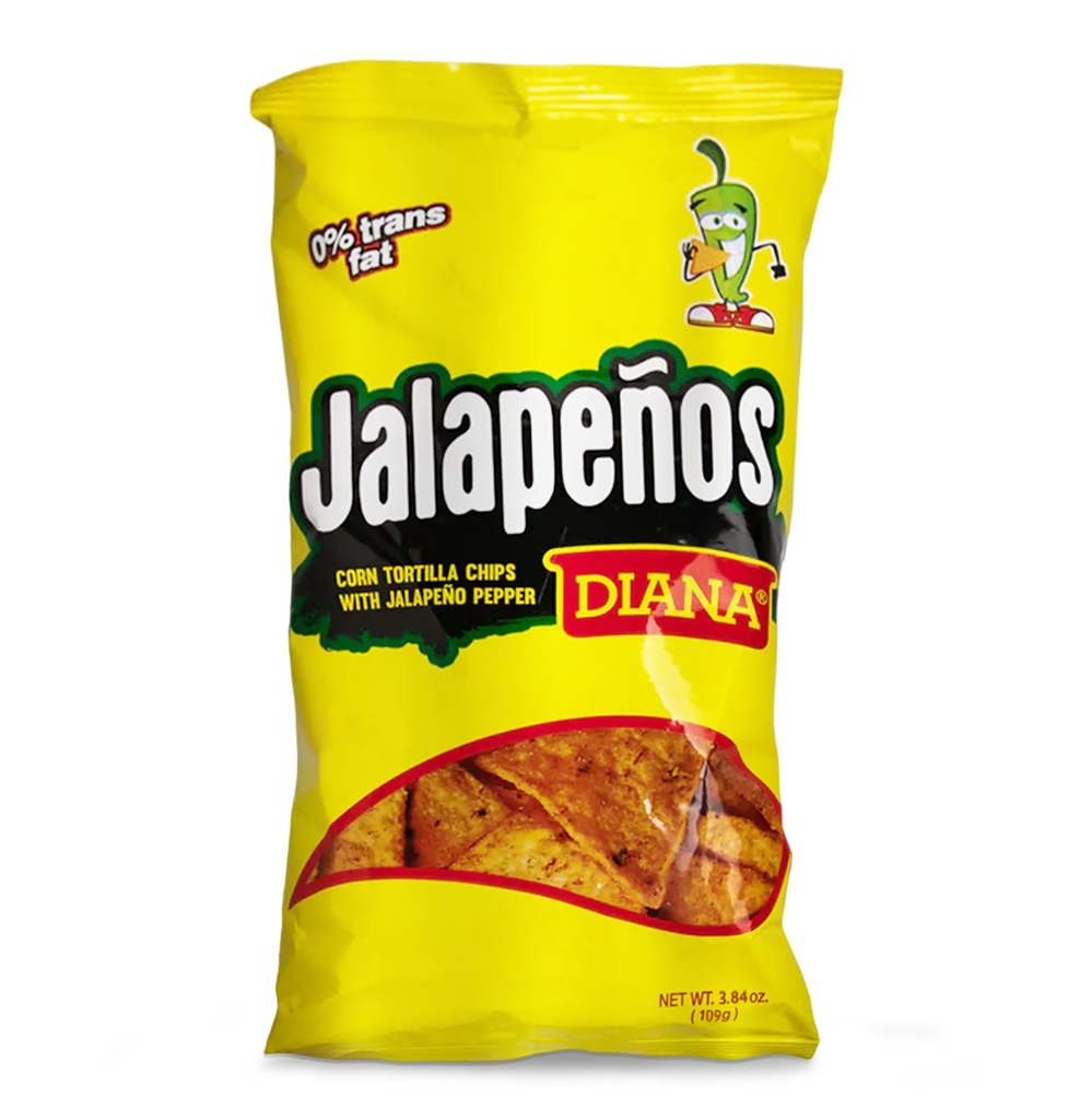 Diana Jalapenos Corn Tortilla Chips with Pepper 3.84oz