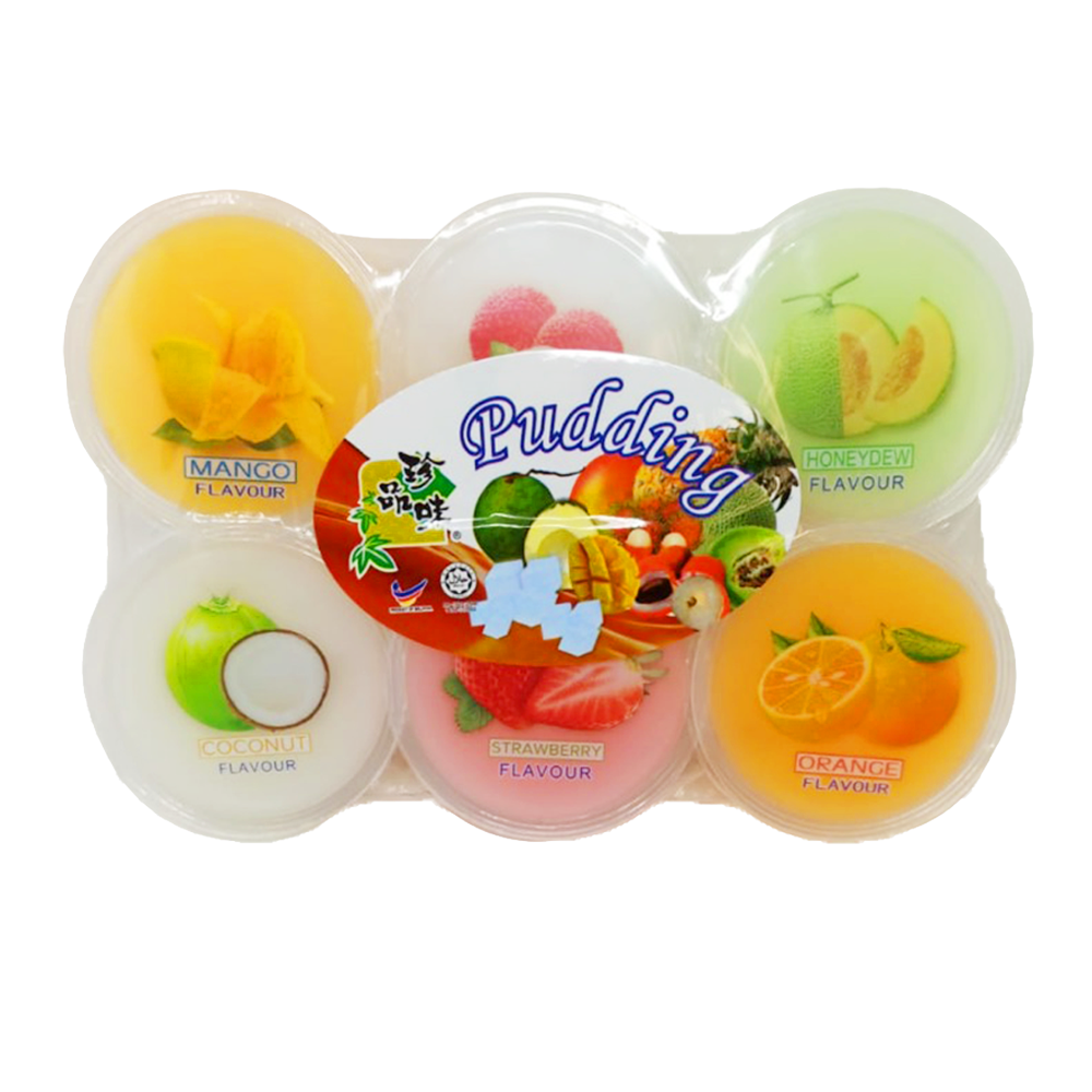 1 Pack of Yame Yogurt Pudding 6 Mixed Flavors Jelly cups
