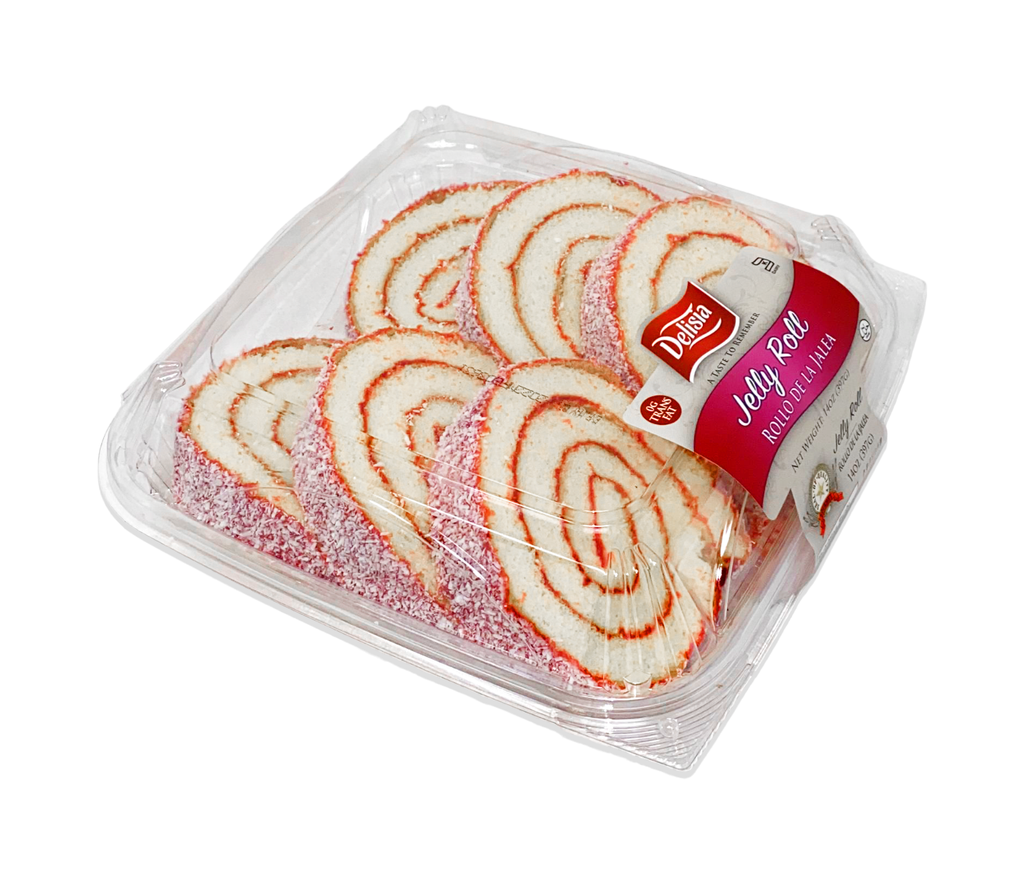 Delisia Jelly Roll Cake Snacks Breakfast Cakes 14 oz 397g