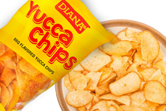 Natural yucca cassava chips