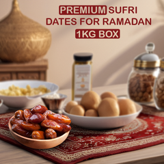 Madina Vacuum Sufri Dates Premium Saudi Dates 1KG 2.2lbs - SANI-LLC