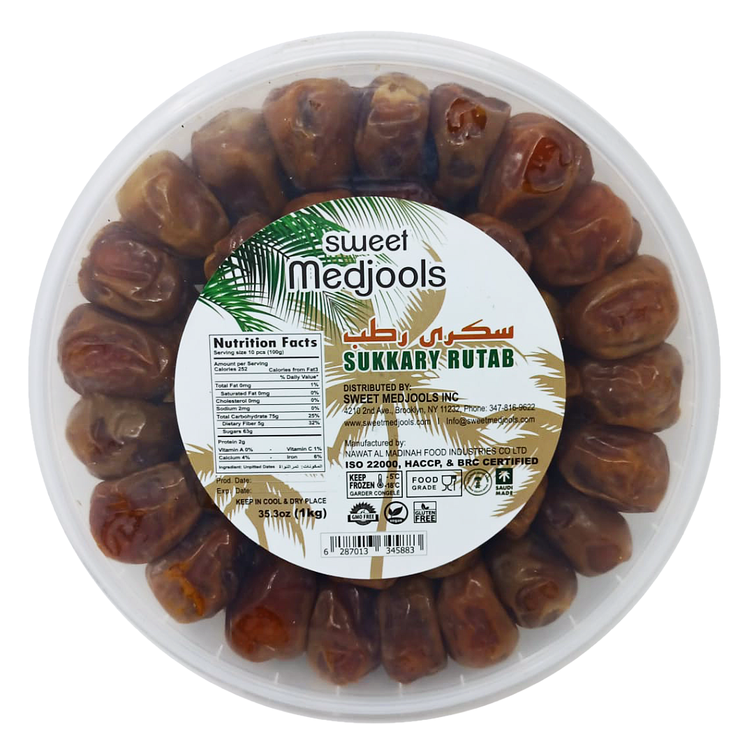 Dates SUKKARY RUTAB 35.3OZ (1KG)