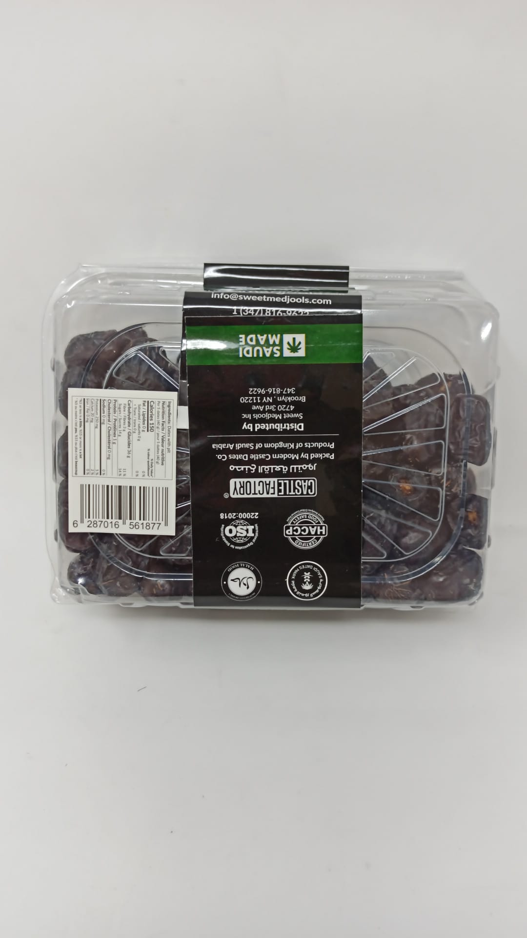 CASTLE FARMS:AJWA  AL MADINA  DATES (9X800G)