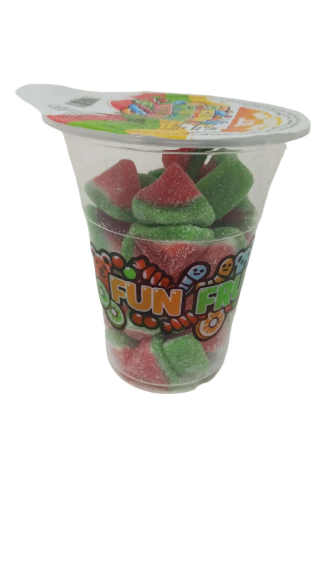 Cup candy watermelon Slice Fun fruit Bites 16oz