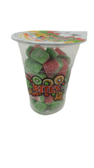 Cup candy watermelon Slice Fun fruit Bites 16oz