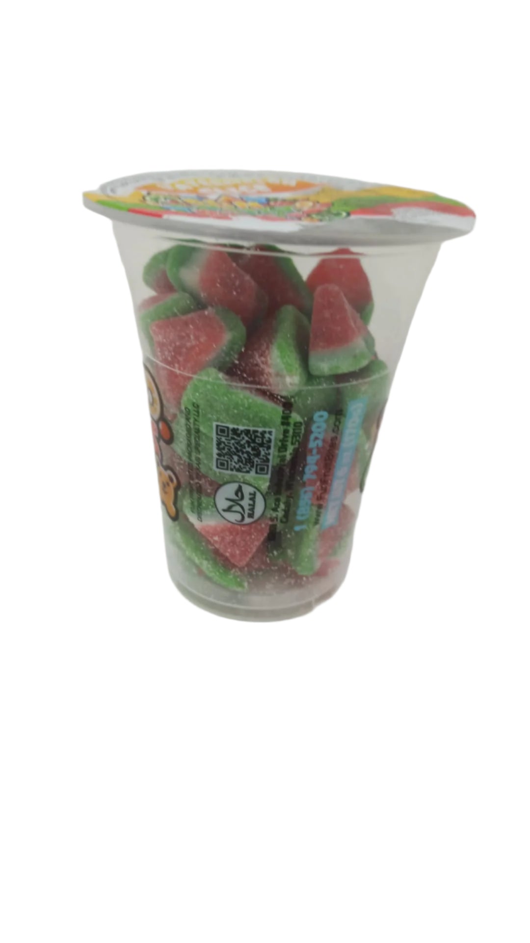 Cup candy watermelon Slice Fun fruit Bites 16oz