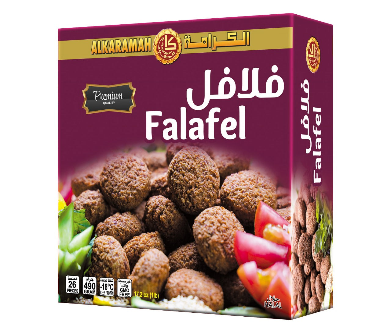 ALKARAMH Falafel (24buckets/case) (26pcs/bucket) - SANI-LLC