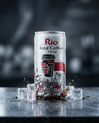 Rio Iced Coffee 180ml Ready-to-Drink Canned Coffee Beverage, Smooth Premium Blend, Refreshing & Convenient Morning Pick-Me-Up