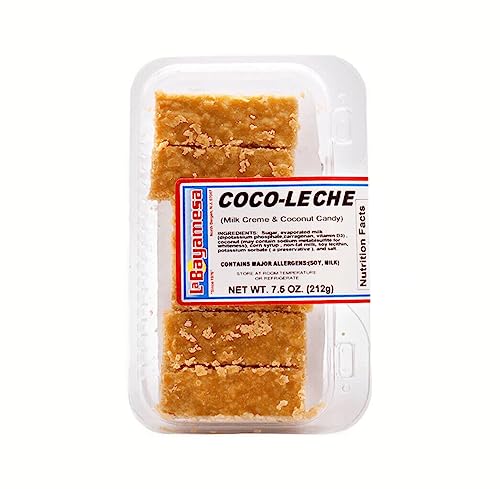 La Bayamesa || Coco-Leche || 7.5 oz (212g) || coconut milk || coconut yogurt || coconut cookies || pack 01 - SANI-LLC