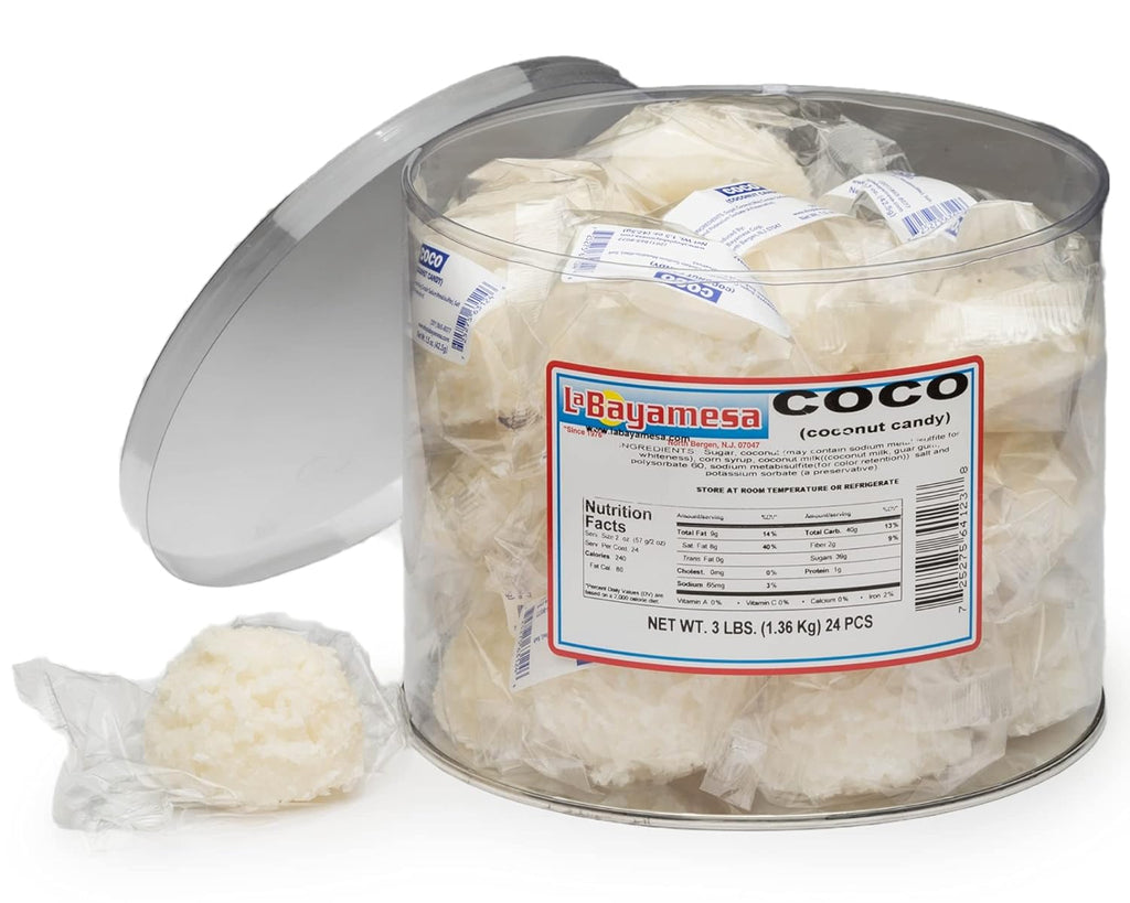 La Bayamesa Coco Blanco Coconut Candy 1.5oz - SANI-LLC