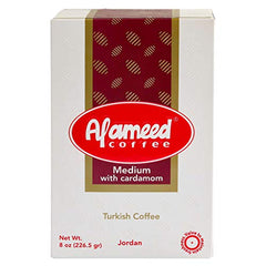 Al Ameed Turkish Coffee Medium Roast with Cardamom (500 g)