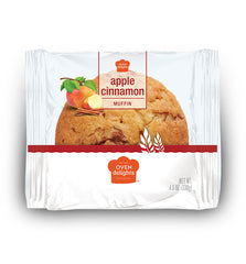Oven Delights Apple Cinnamon Muffin (4.6 oz) - Packed with Fresh Apples & a Burst of Cinnamon