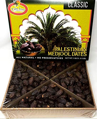 Palm Date Gardens ÃƒÂ¢Ã¢â‚¬Å¾Ã‚Â¢ÃƒÂ¯Ã‚Â¸Ã‚ÂÃƒÂ°Ã…Â¸Ã‚ÂÃ¢â‚¬Â¦ | PALESTINE Medjool DatesÃƒÂ¢Ã…â€œÃ¢â‚¬ÂÃƒÂ¯Ã‚Â¸Ã‚Â| 2020 Crop Harvest, New Fresh Dates| 100% All Natural , No Additives , No Preservatives | 5Kg 11 lb Pack (Green) Box ÃƒÂ¢Ã…â€œÃ¢â‚¬ÂÃƒÂ¯Ã‚Â¸Ã‚Â - SANI-LLC