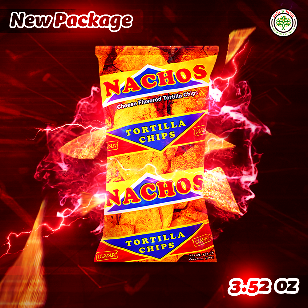 A design of Diana tortilla nachos, the best chips for nachos