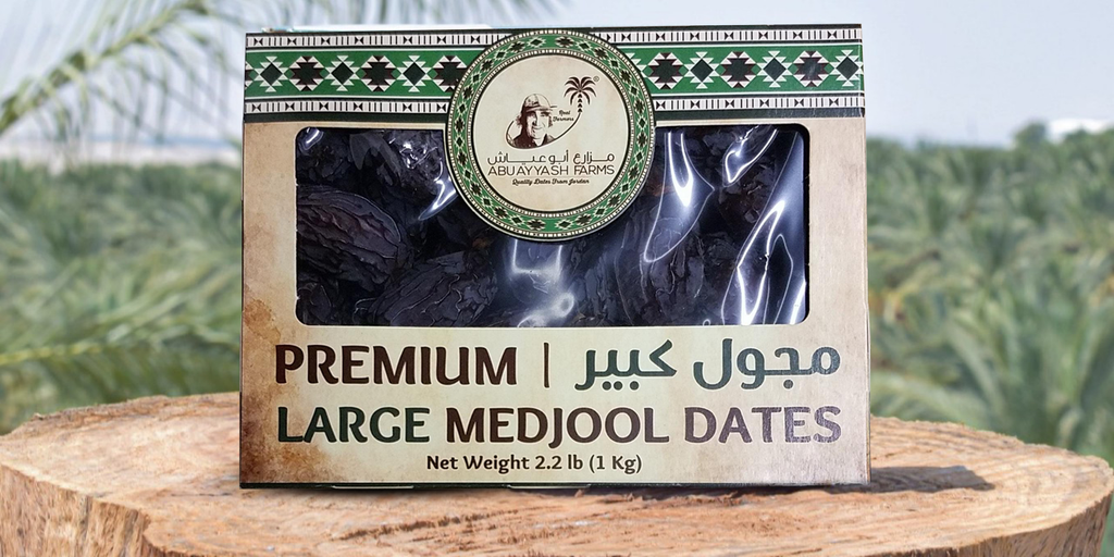 Dates | AbuAyyash Farms | Large & Medium Choice Medjool Dates | 2.2 & 1 pound BOX | 2.2LB. (1kg) & 1LB(453g) || Hand-Picked, Fresh from Jordan Valley | Vegan, Non-GMO - SANI-LLC