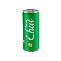 Chat Sparkling Lemon Drink 250ml Can - Zesty Citrus Flavor - Crisp & Invigorating Refreshment for Any Occasion - SANI-LLC