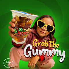 Cup Candy Gummy Candy Cola Fun Fruit Bites 6oz