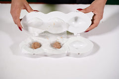 Kibbeh Express Mold Kibbeh Maker Manual Processor 5.35cm - SANI-LLC
